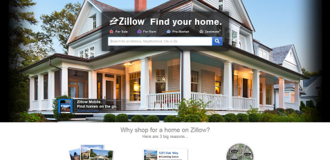 geobusiness-magazine-zillow-homepage-screenshot