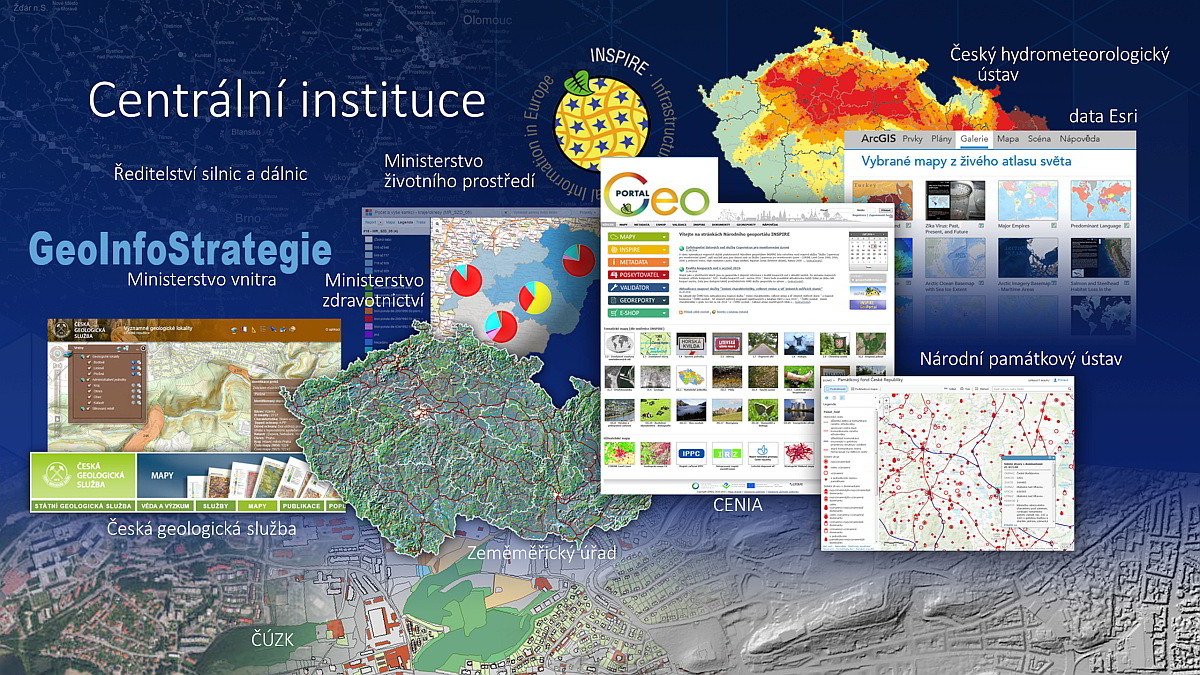 ukázka mapové tvorby uživatelů Esri / zdroj archiv Arcdata Praha / časopis GeoBusiness