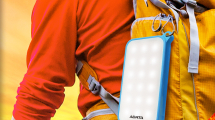 adata powerbanka D8000L / časopis GeoBusiness