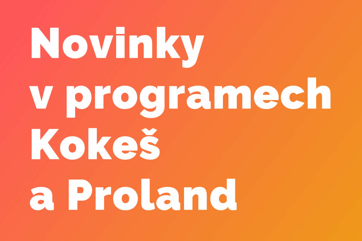 programy kokeš proland firma gepro