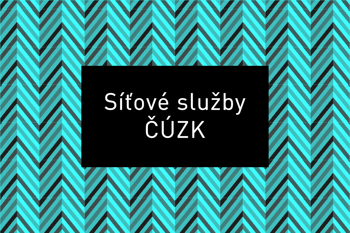 síťové služby ČUZK / časopis GeoBusiness