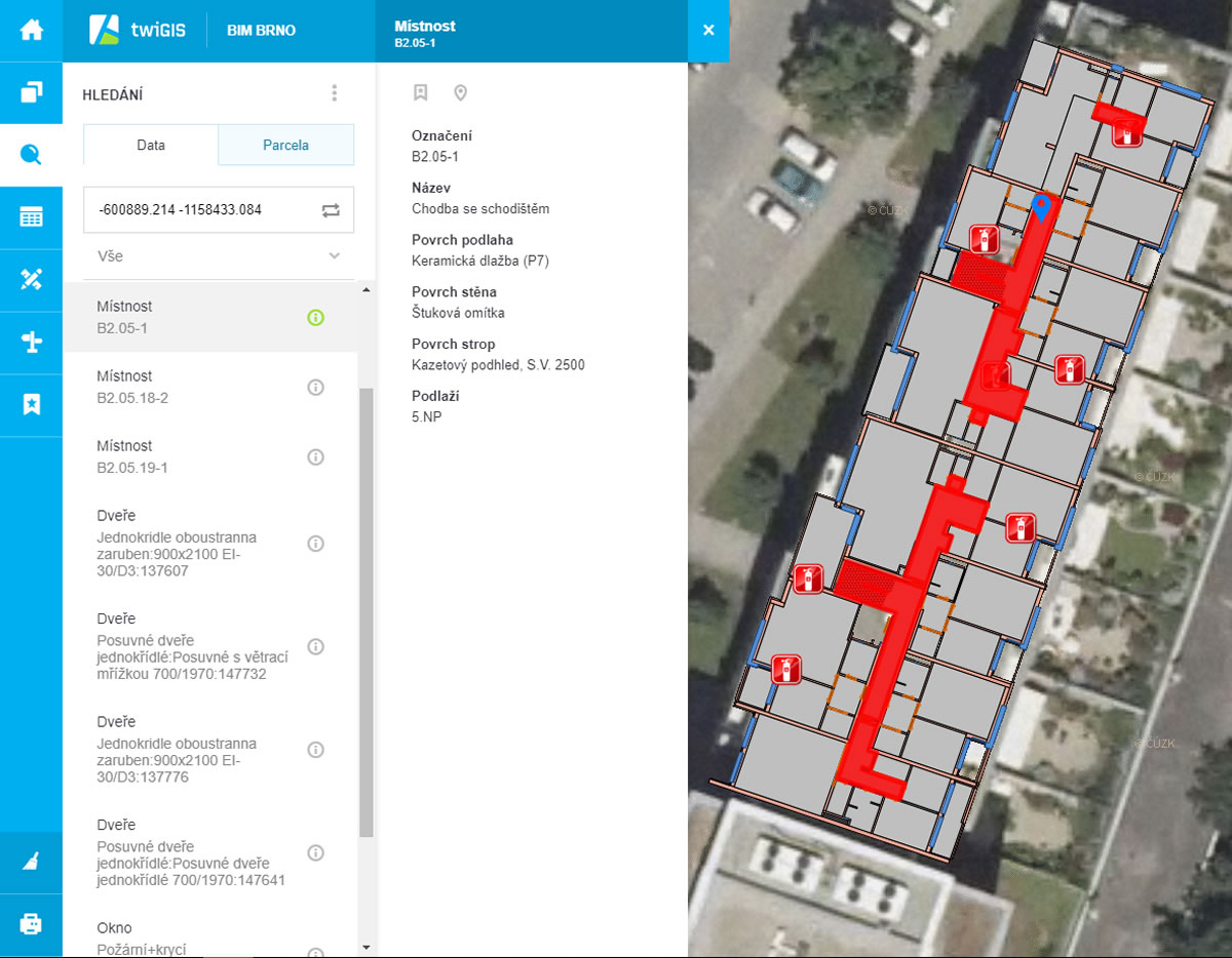 twiGIS CAD Studio - ukázka uživatelského prostředí / GeoBusiness.cz