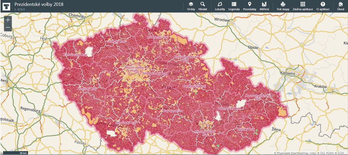 mapa-prezidentske-volby-2018-prvni-kolo-tmapy