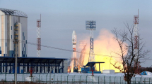 Raketa s družicí Meteor na palubě / foto Roscosmos