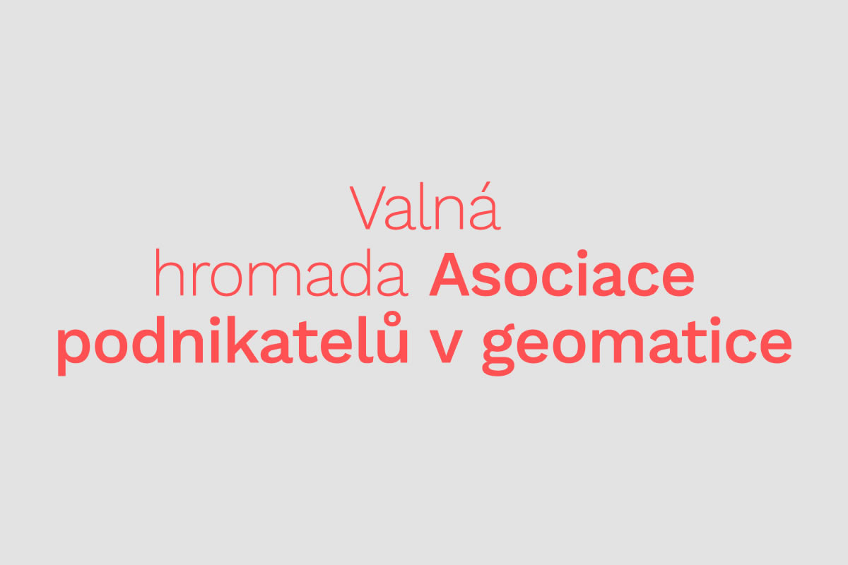 valná hromada Asociace podnikatelů v geomatice / GeoBusiness