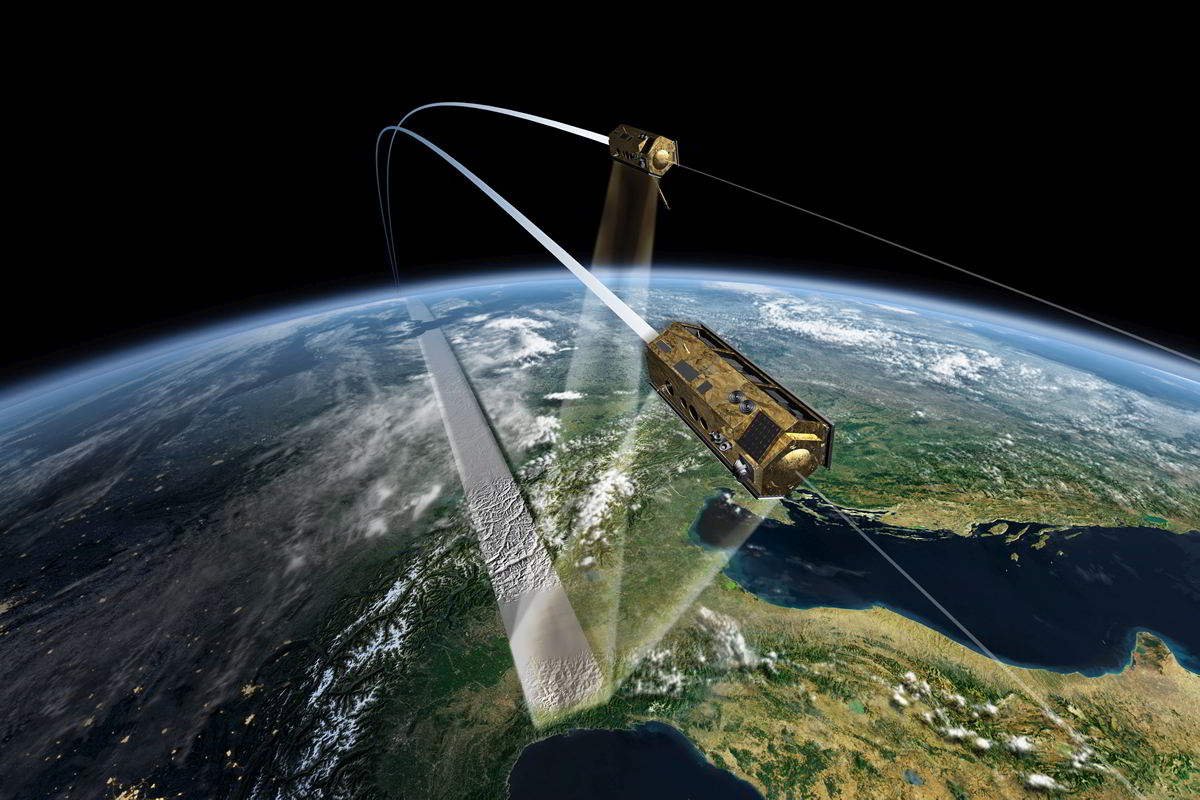 satelitní průmysl