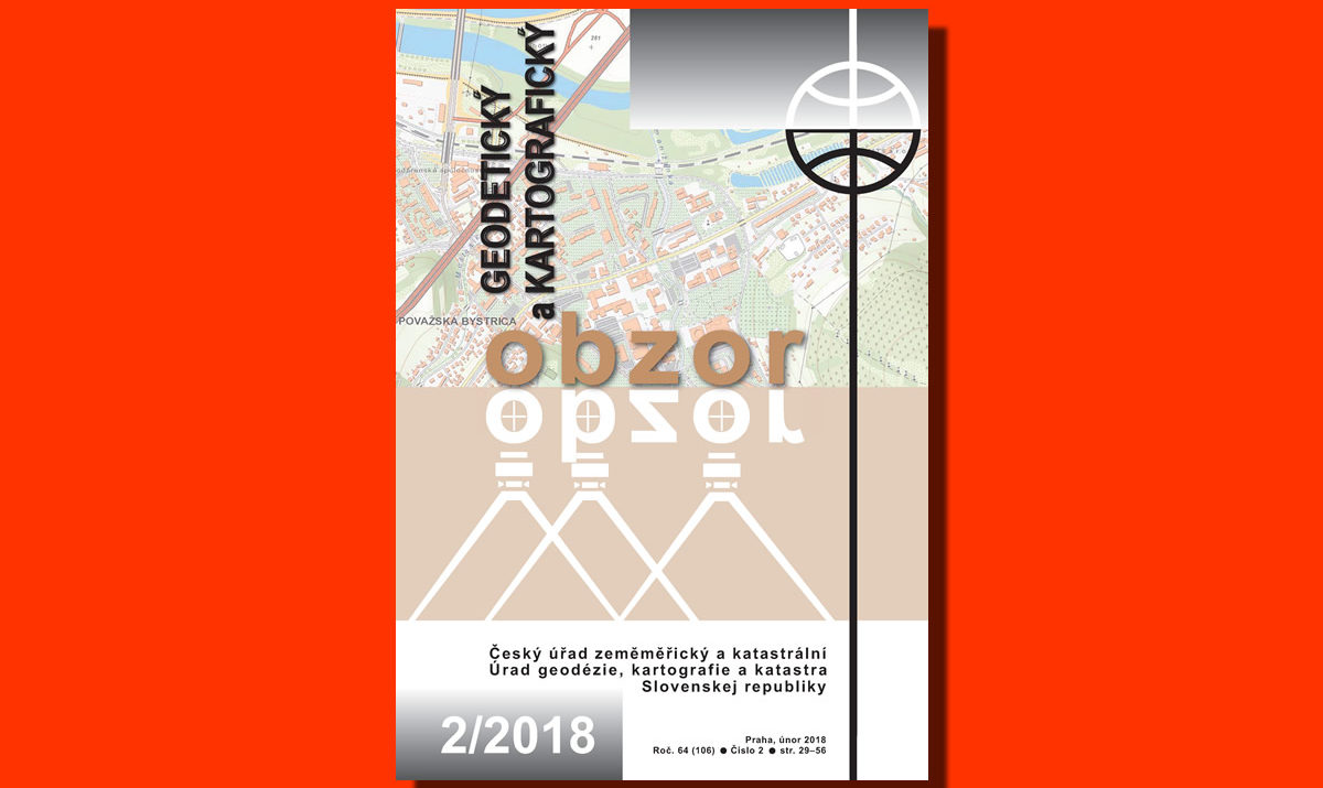 Geodetický a kartografický obzor 2/2018