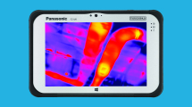 odolný tablet Panasonic Toughpad FZ-M1, termokamera Flir