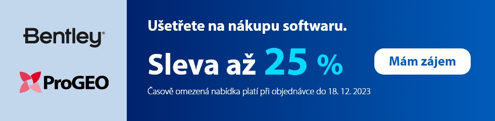 Sleva na software ProGEO