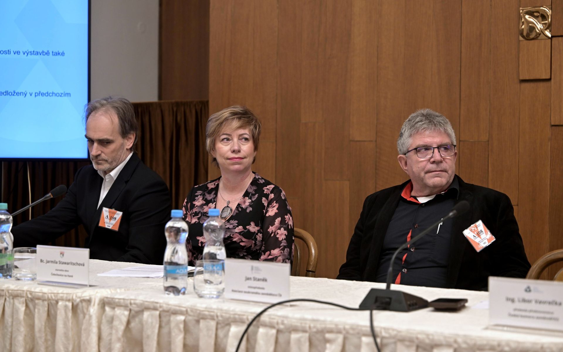 Jarmila Stawaritschová a Jan Staněk