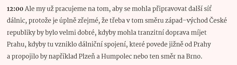 Martin Kupka v podcastu Ptám se já, citace