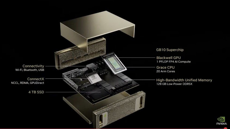 Nvidia project Digits, CES 2025